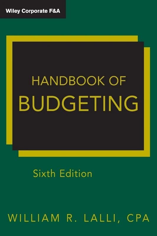 Handbook of Budgeting: 562 (Wiley Corporate F&A)