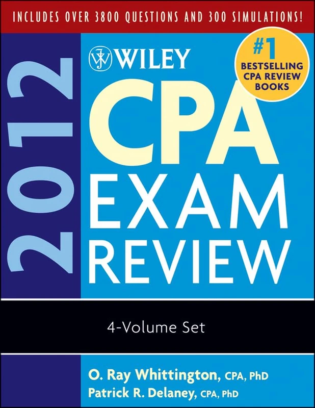 Wiley CPA Exam Review 2012: 4–Volume Set