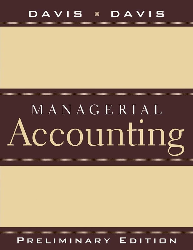 Preliminary Edition to accompany Managerial Accounting for Strategic Decision Making - Image 1