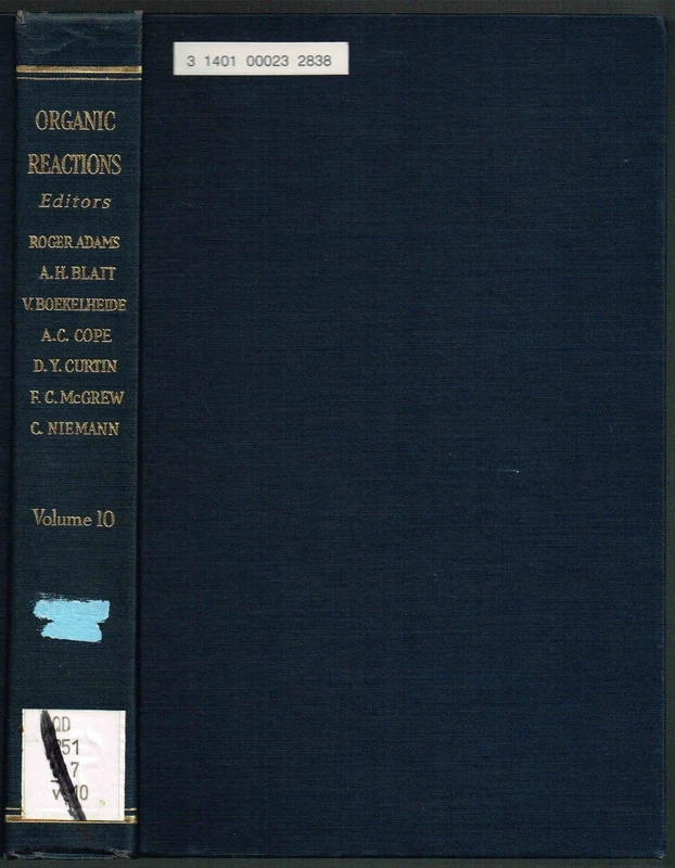 Organic Reactions, Volume 10: 33