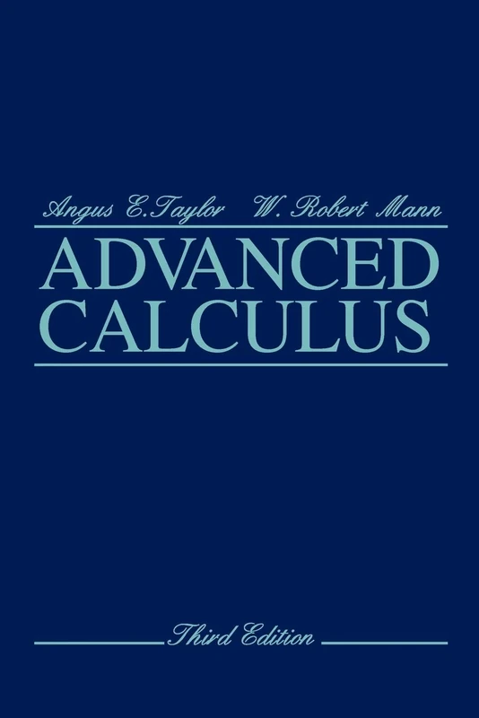 Advanced Calculus