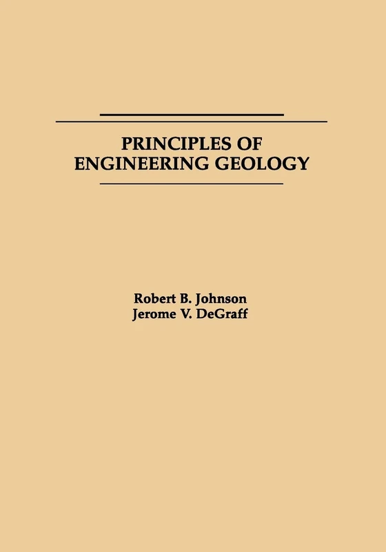 Principles of Engineering Geology
