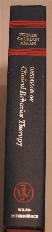 Turner Handbook Of Clinical ∗behavior∗ Therapy (Wiley Series on Personality Processes)