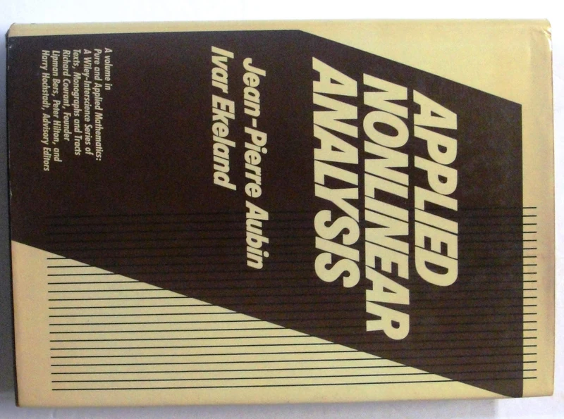 Aubin Applied ∗nonlinear∗ Analysis (Pure & Applied Mathematics S.)