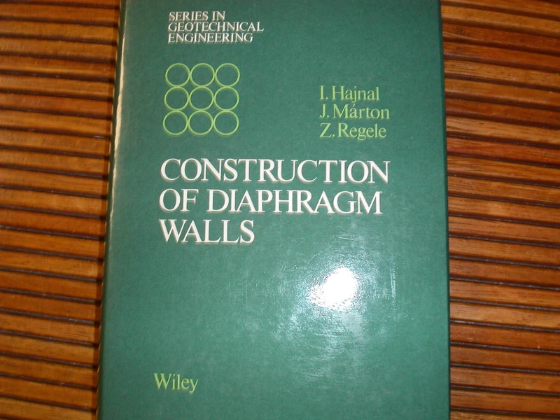 Hajnal ∗construction∗ Of Diaphragm Walls (Geotechnical Engineering S.)