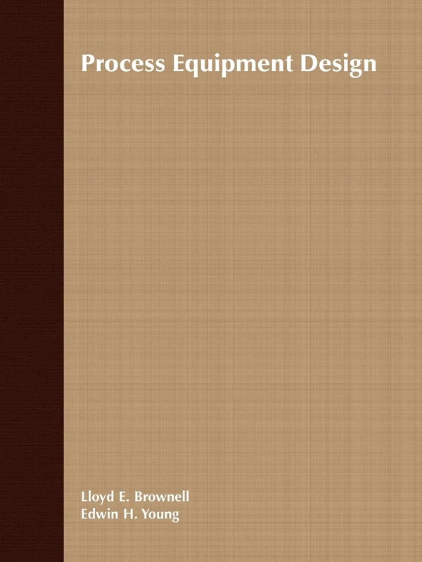 Process Equipment Design: Vessel Design