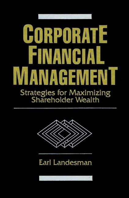 Wiley Corporate Financial Management - Shareholder Wealth Book