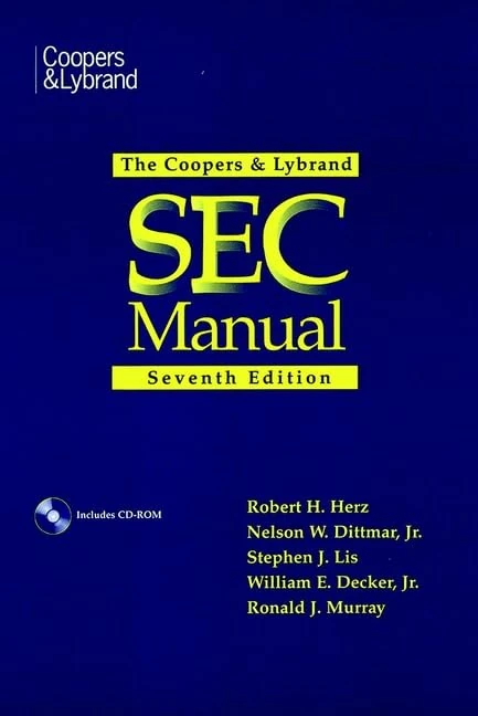 The Coopers & Lybrand SEC Manual