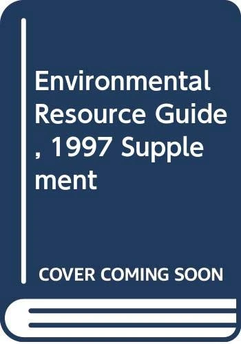 Environmental Resource Guide: 1997 Supplement