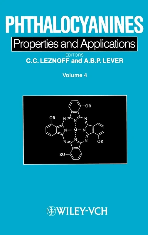 Phthalocyanines: Properties and Applications: 4 (Phthalocyanines, Volume 4)