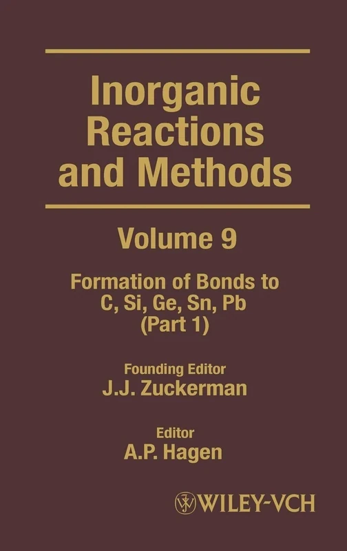 Inorganic Reactions and Methods, The Formation of Bonds to C, Si, Ge, Sn, Pb (Part 1): 16