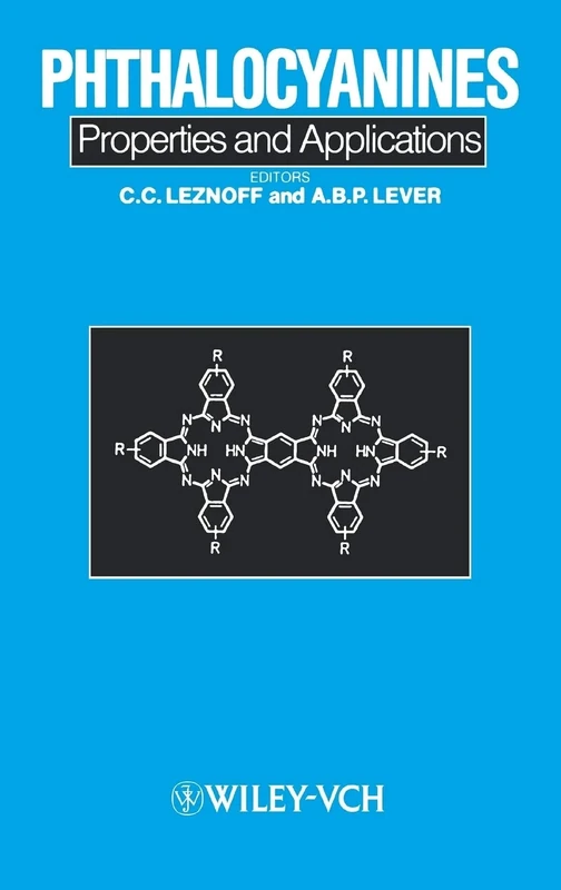Phthalocyanines: Properties and Applications: 1 (Phthalocyanines, Volume 1)