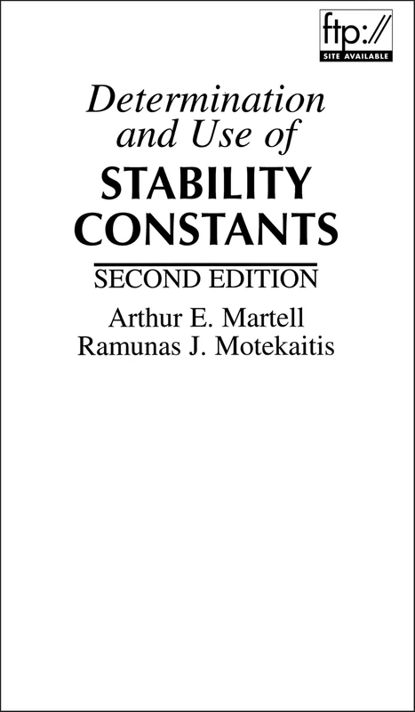 Determination and Use of Stability Constants