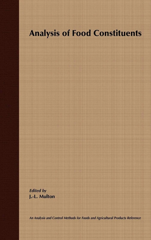 Analysis of Food Constituents (Construction Law Library)