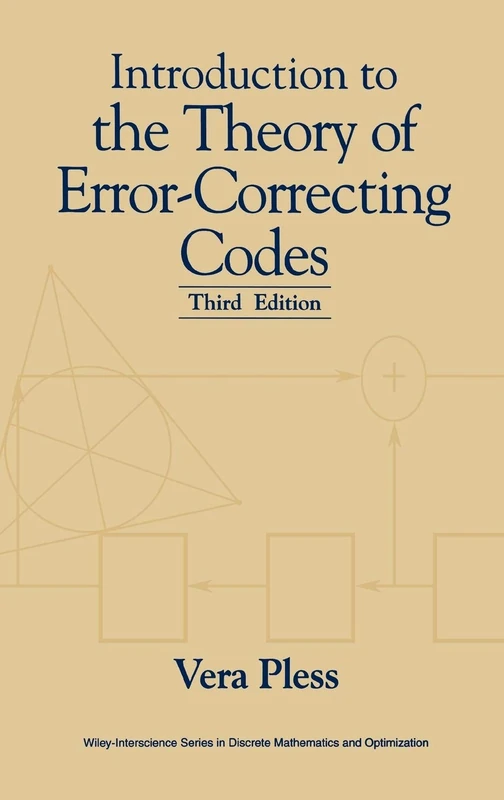 Wiley Introduction to the Theory of Error-Correcting Codes
