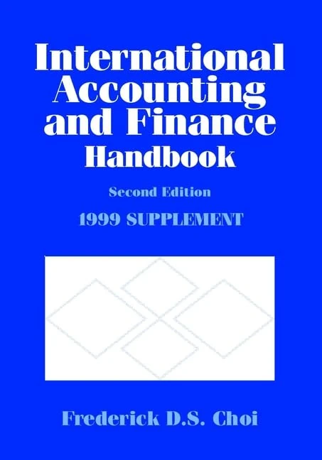 International Accounting and Finance Handbook: 1999 Supplement