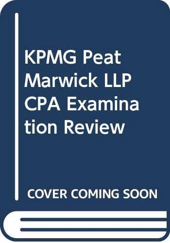 KPMG Peat Markwick LLP CPA Examination Review Set 24th Edition