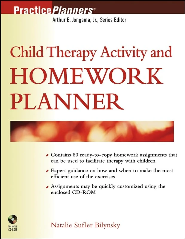 Child Therapy Activity and Homework Planner (PracticePlanners) - Image 1