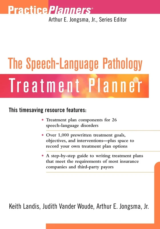 The Speech-Language Pathology Treatment Planner: 152 (PracticePlanners)