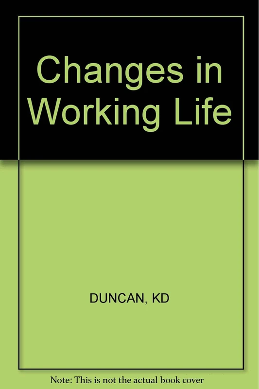 Duncan ∗changes∗ In Working Life - Image 1
