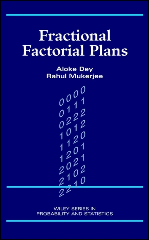 Fractional Factorial Plans: 319 (Wiley Series in Probability and Statistics) - Image 1