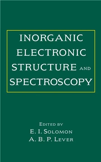 Inorganic Electronic Structure and Spectroscopy: 2 Volume Set