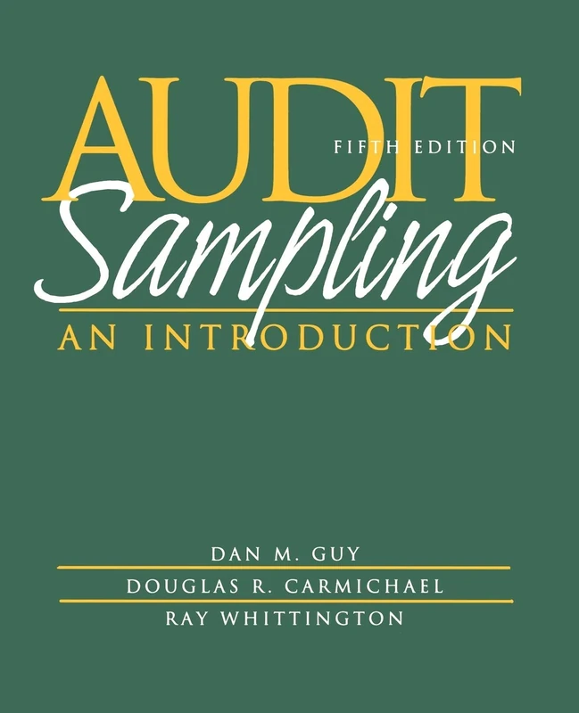 Audit Sampling 5e: An Introduction to Statistical Sampling in Auditing - Image 1