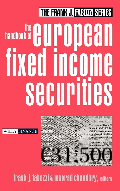 The Handbook of European Fixed Income Securities: 108 (Frank J. Fabozzi Series)