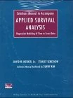 Applied Survival Analysis: Time–to–Event Textbook and Solutions Manual (Wiley Series in Probability and Statistics – Applied Probability and Statistics Section) - Image 1