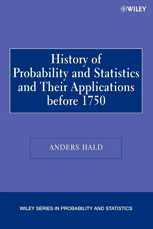 History of Probability & Statistics P: 501 (Wiley Series in Probability and Statistics)