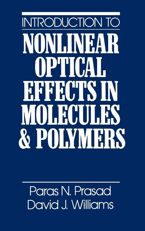 Introduction to Nonlinear Optical Effects in Molecules and Polymers - Image 1