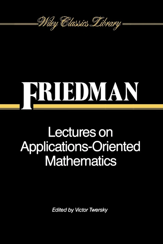 Lectures Applications-Oriented Math: 33 (Wiley Classics Library) - Image 1