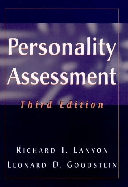 Personality Assessment (Wiley Series on Personality Processes)
