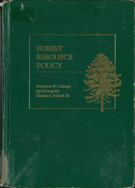 Forest Resource Policy: Processes, Participants and Programs - Image 1