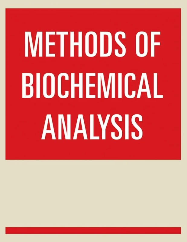 Methods of Biochemical Analysis: v. 33