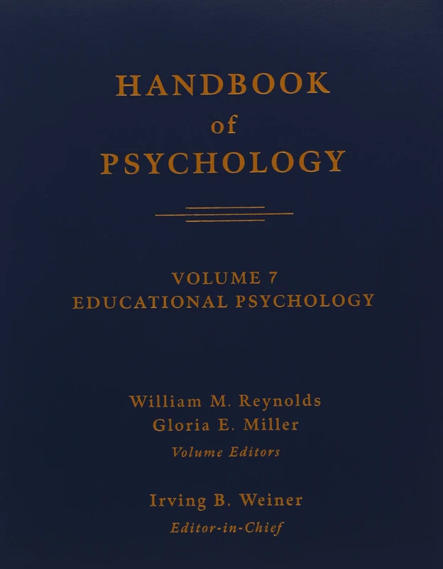 Handbook of Psychology: Educational Psychology: v. 7 - Image 1