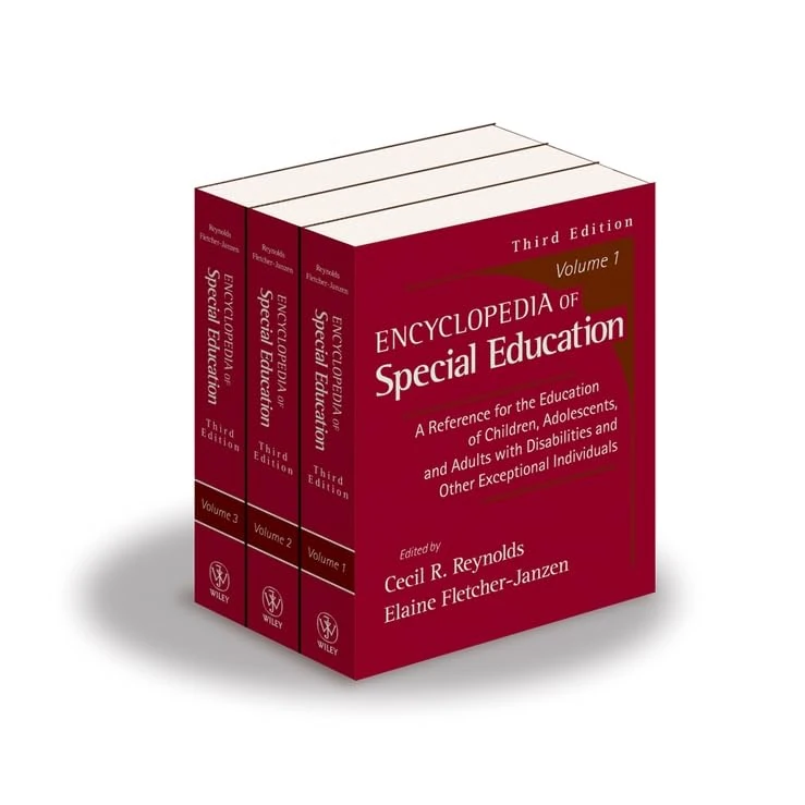 Encyclopedia of Special Education: A Reference for the Education of Children, Adolescents, and Adults with Disabilities and Other Exceptional Individuals 3 Volume Set: v. 1
