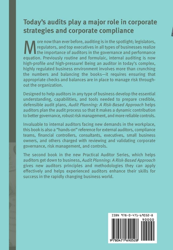 Audit Planning: A Risk-Based Approach: 6 (IIA (Institute of Internal Auditors) Series)