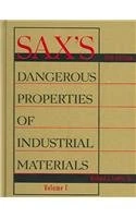 Sax′s Dangerous Properties of Industrial Materials: Three Volume Print and CD–ROM Set - Image 1