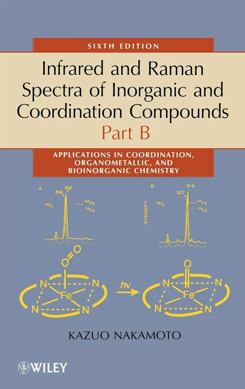 Infrared and Raman Spectra of Inorganic and Coordination Compounds, Part B: Applications in Coordination, Organometallic, and Bioinorganic Chemistry