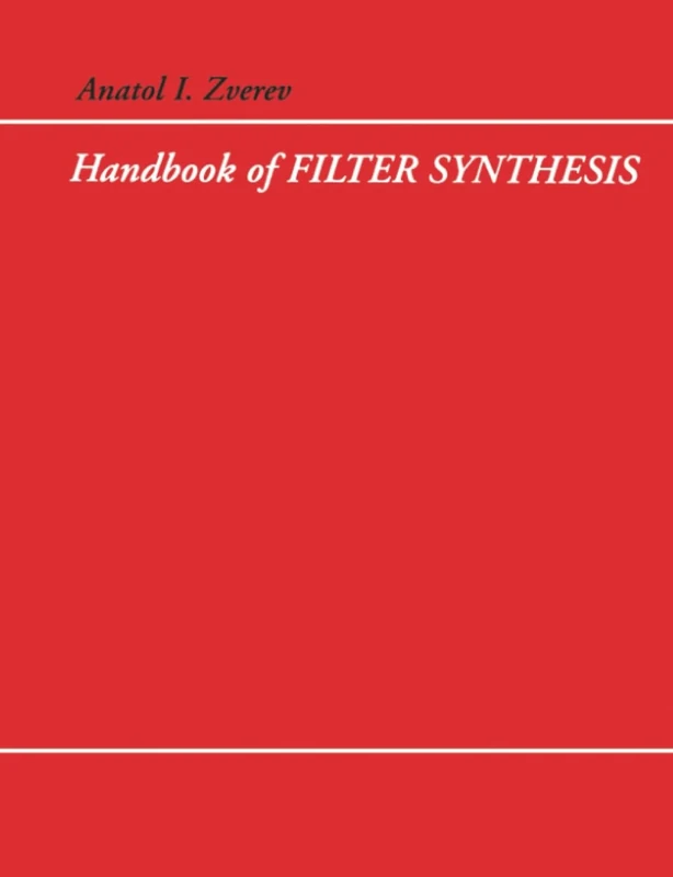 Handbook of Filter Synthesis