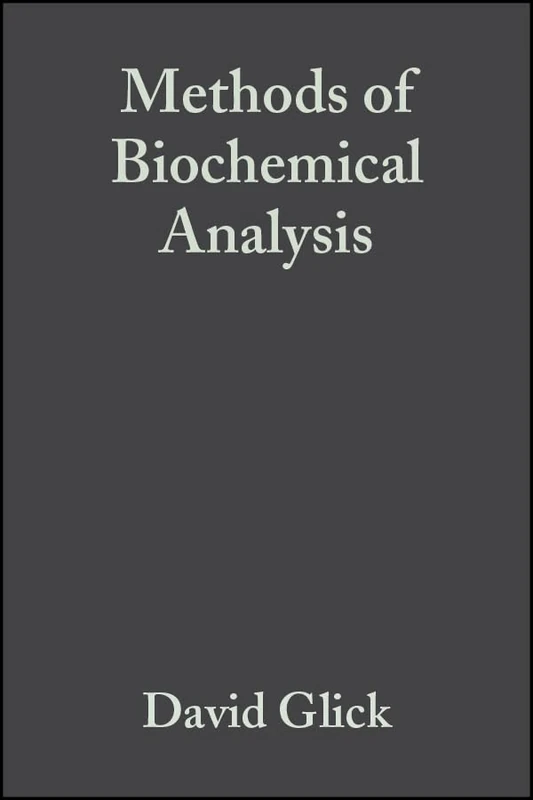 Methods of Biochemical Analysis: v. 30 - Image 1