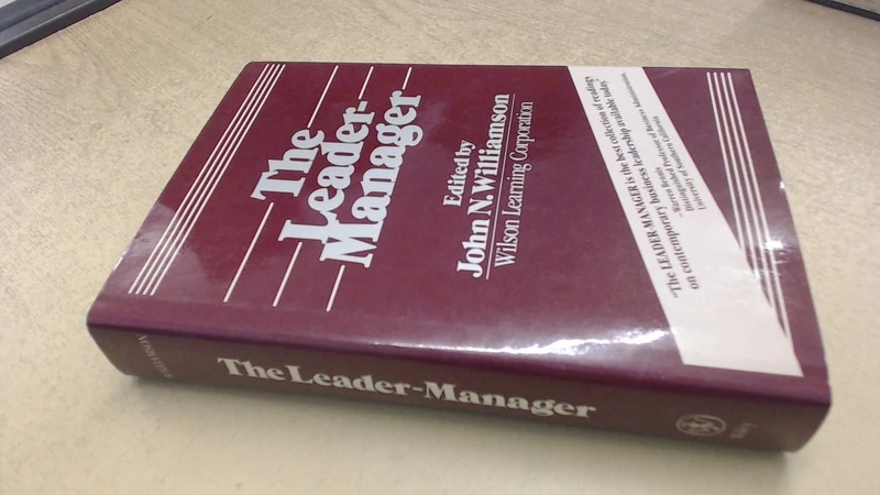 Wiley The Leader Manager - Business Management Skills Book