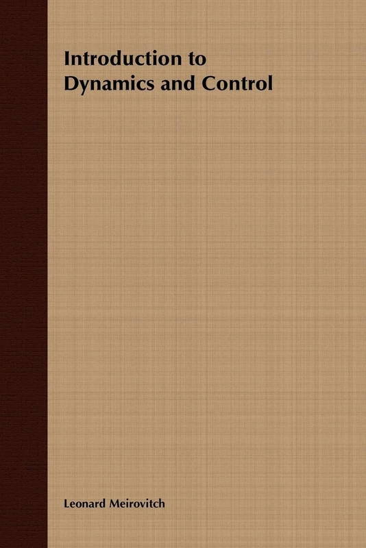 Introduction To Dynamics and Control