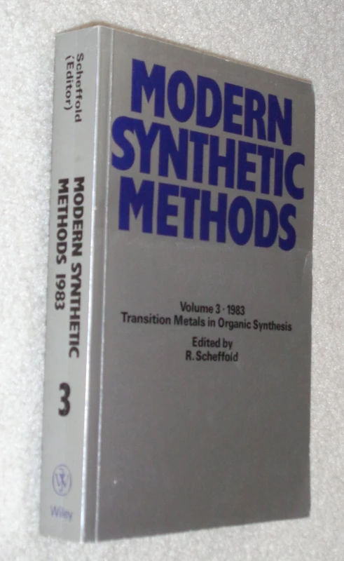 Scheffold: Modern ∗synthetic∗ Methods 1983–transit Ion Metals In Organic Synthesis (pr Only): v. 3, 1983 - Image 1