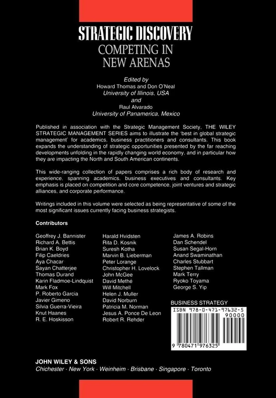 Strategic Discovery: Competing in New Arenas: 7 (Strategic Management Series)