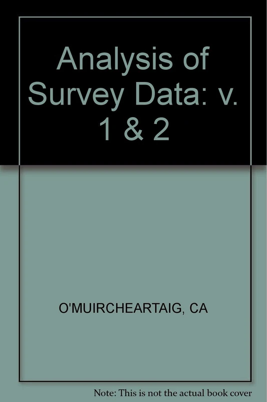 O′muircheartaigh Analysis Of Survey ∗data∗ – Combined Set: v. 1 & 2 - Image 1