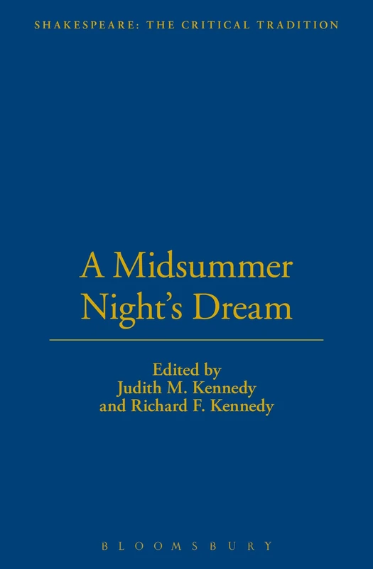 The Athlone Press - Midsummer Night's Dream: Shakespeare Vol 7