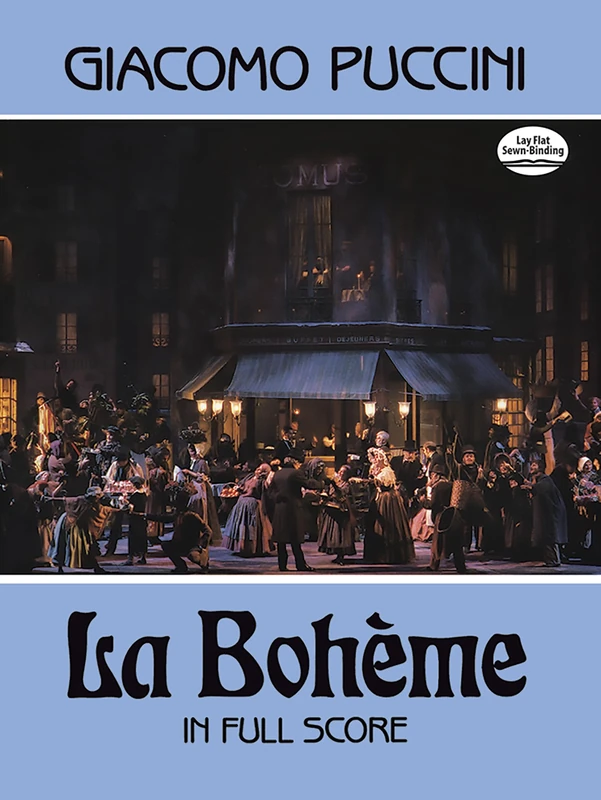 La Boheme. Mixed Choir And Accomp.. Score (Dover Opera Scores)