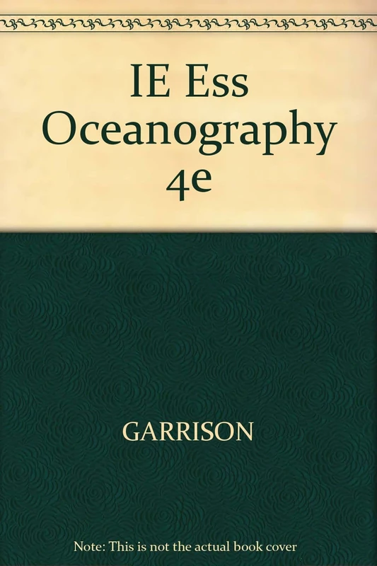IE Ess Oceanography 4e